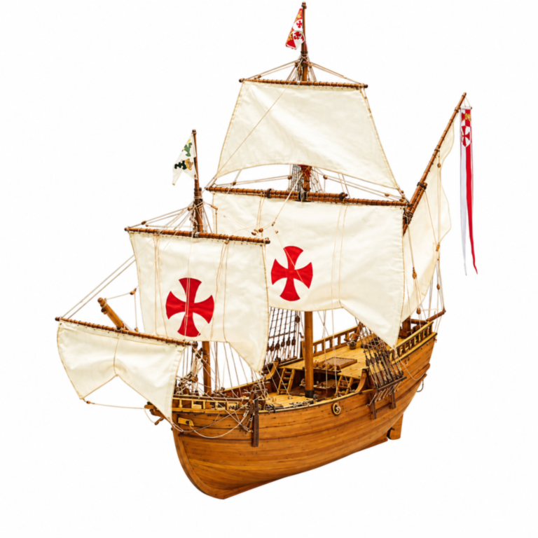 Maquette de en bois Pinta