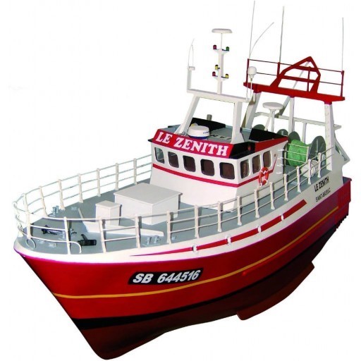 Maquette chalutier Zénith Soclaine