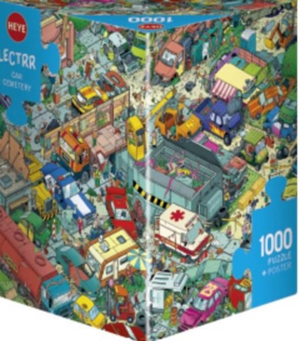 Puzzel Heye "Car Cemeteri" 30046 1000 pièces
