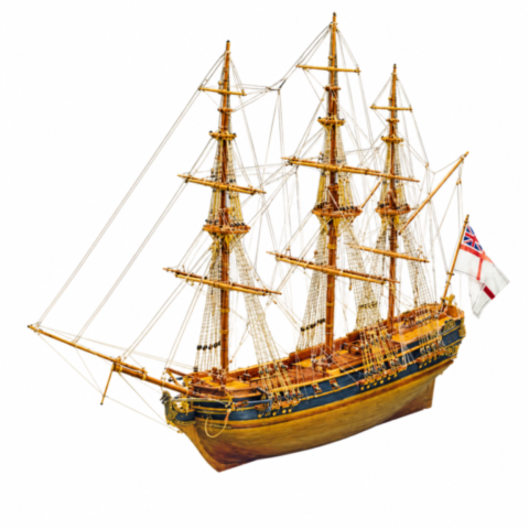 Maquette bateau en bois du Président