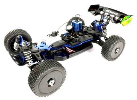 Voiture radiocommandée Thermique Rush T2M