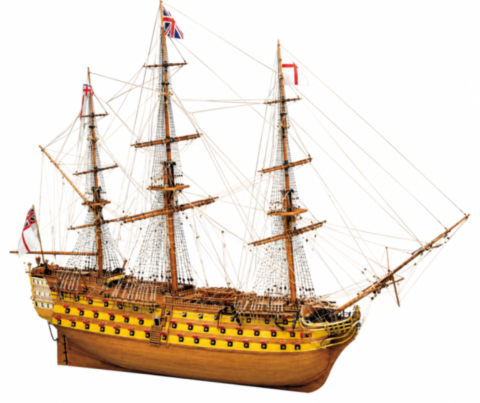 Maquette bateau Vctory Mantua