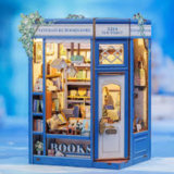 Puzzle 3D avec thème de librairie littéraire