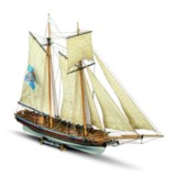 Maquette de bateau en  bois "Marseille" de la marque Mamoli MV25